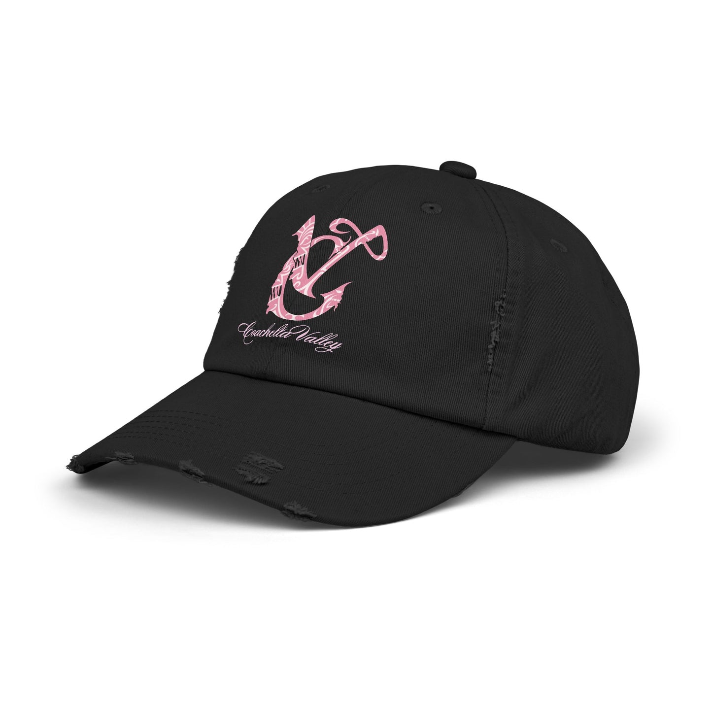 Stylish Unisex Distressed Cap with Anchor Design - Trendy Headwear for Casual Outings, Gifts, Summer Beach Days, Outdoor Adventures