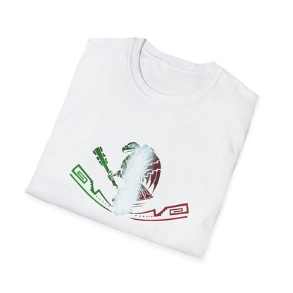 Softstyle T-Shirt Eagle Mexican Flag Colors