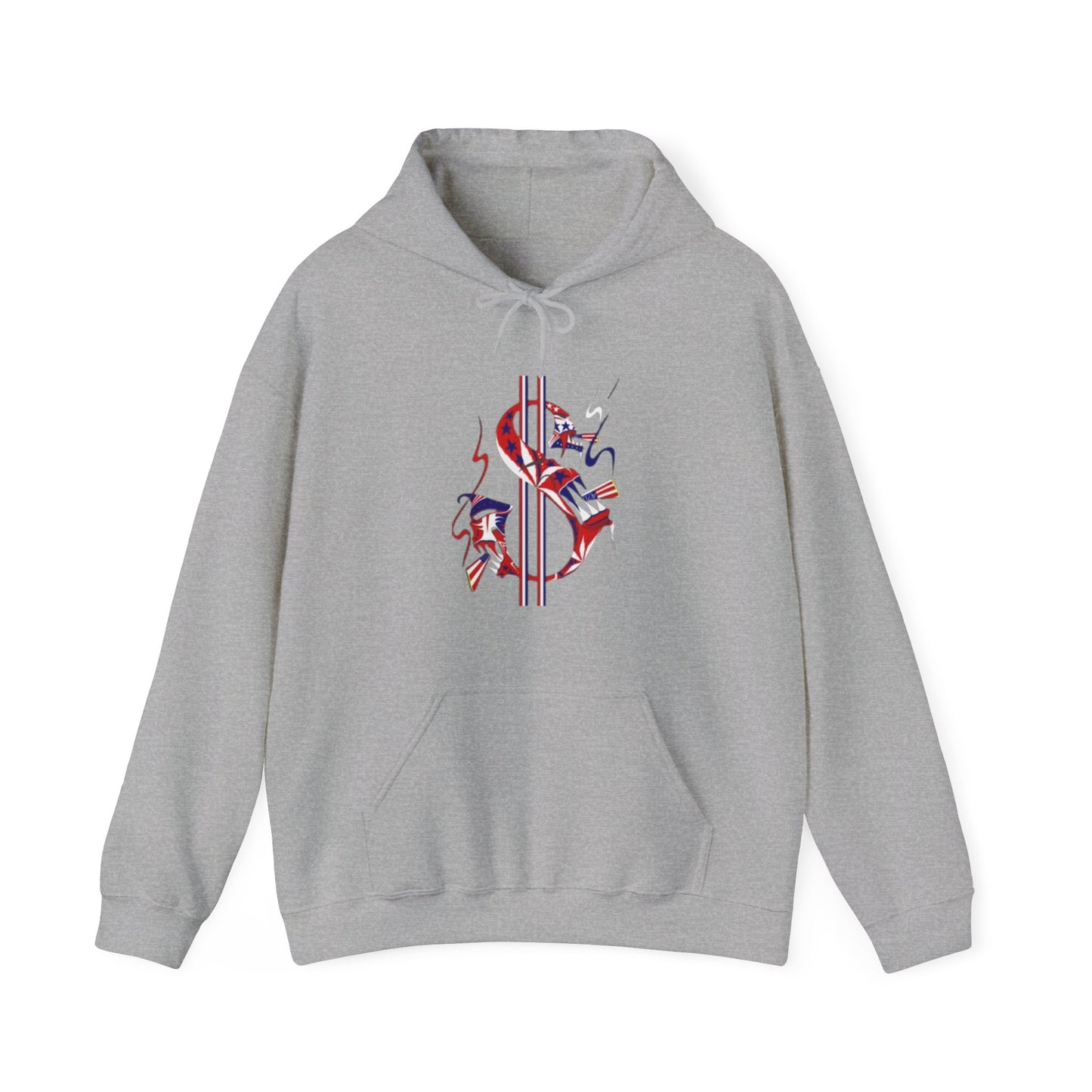 American Money Sign Unisex Heavy Blend™ Hooded Sweatshirt