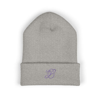 Elegant Monogram Cuffed Beanie - Custom Embroidery, Perfect Gift for Him/Her, Winter Accessory, Cozy Hat, Personalized Style