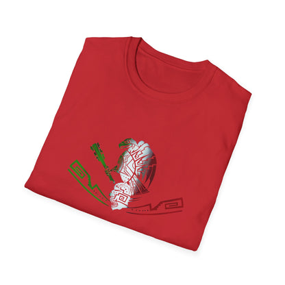 Softstyle T-Shirt Eagle Mexican Flag Colors