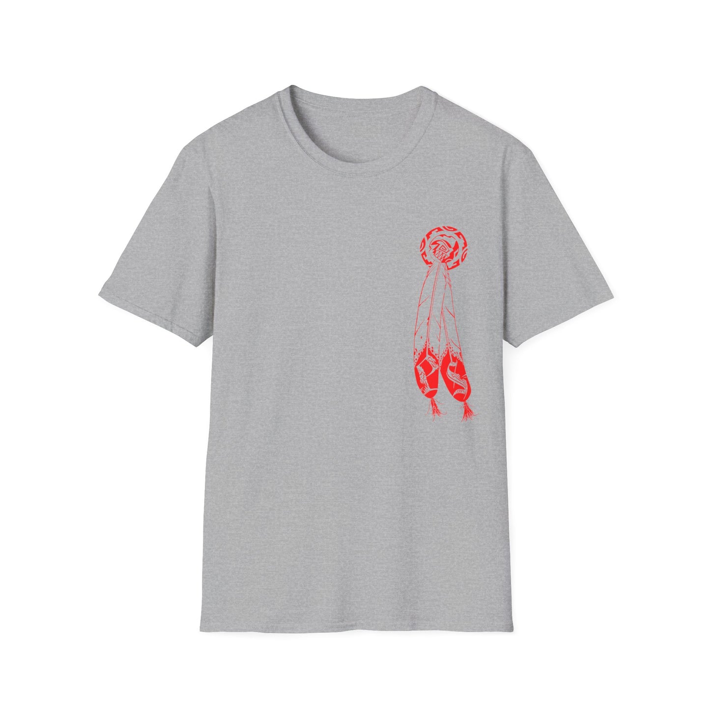 Palm Springs Native American Feather Unisex T-Shirt