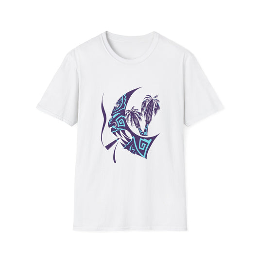 Palm Trees T-Shirt - Coachella Valley Tribal Design