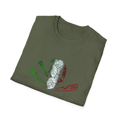 Softstyle T-Shirt Eagle Mexican Flag Colors