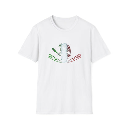 Softstyle T-Shirt Eagle Mexican Flag Colors