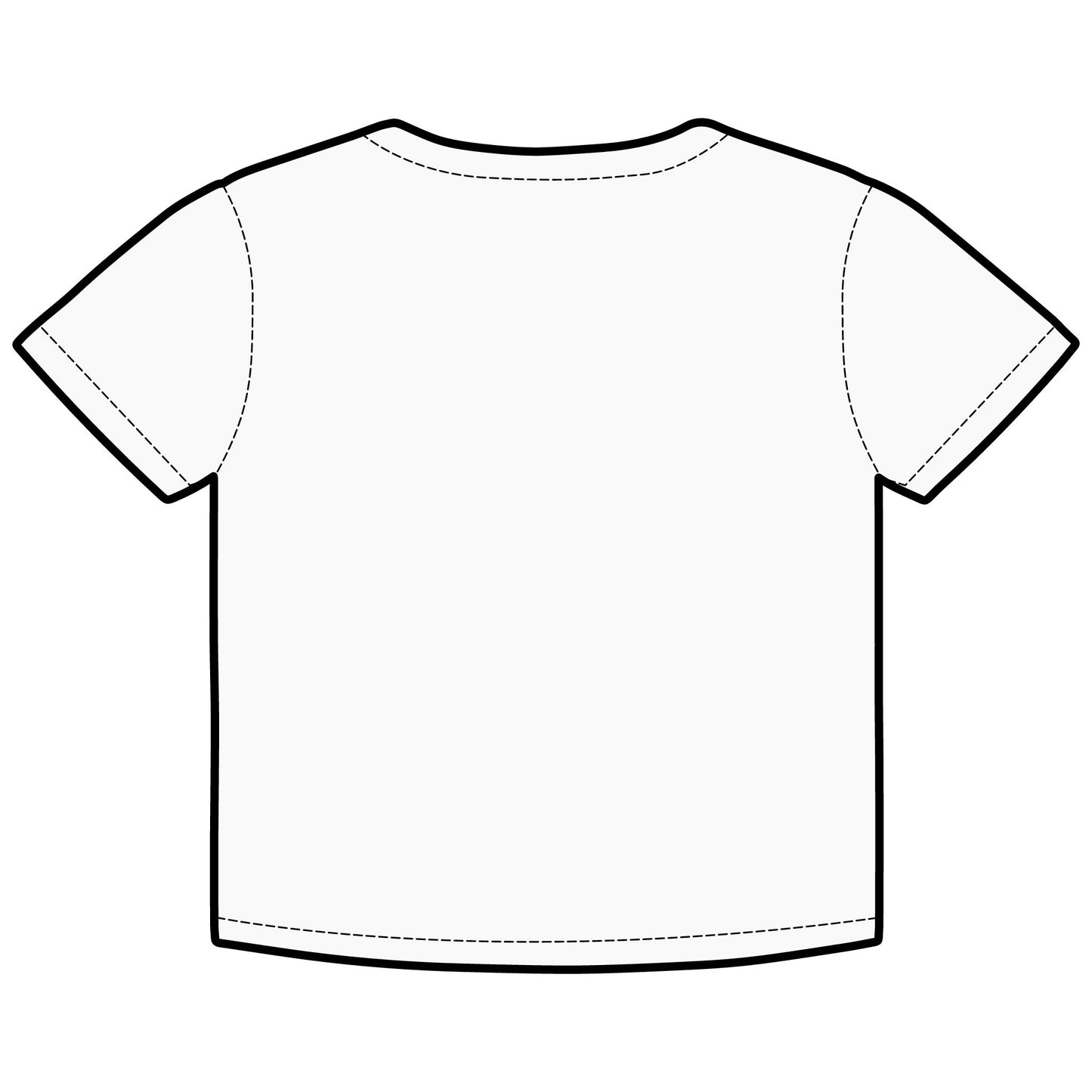 It’s a Vibe Rainbow Organic Rib Baby Tee