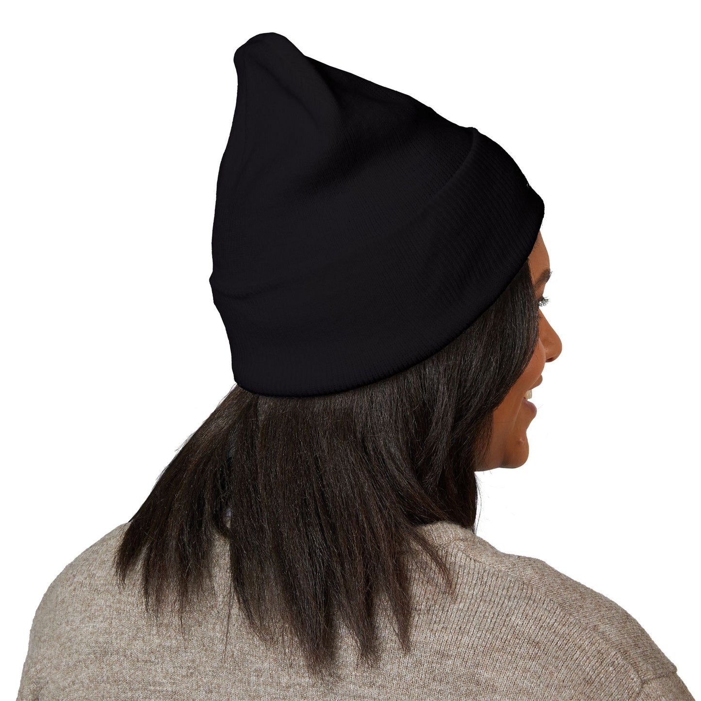 Stylish Embroidered Cuffed Beanie | Cozy Winter Hat,  Gifts for Him, Her, Casual Accessories, Beanie for All Seasons