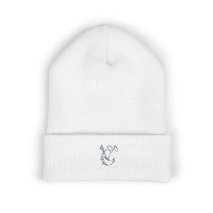 Stylish Embroidered Cuffed Beanie | Cozy Winter Hat,  Gifts for Him, Her, Casual Accessories, Beanie for All Seasons