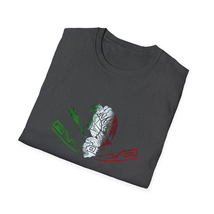 Softstyle T-Shirt Eagle Mexican Flag Colors