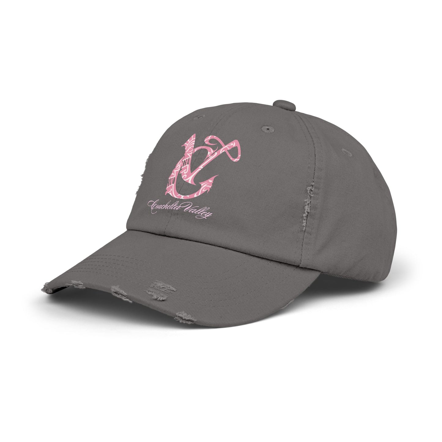 Stylish Unisex Distressed Cap with Anchor Design - Trendy Headwear for Casual Outings, Gifts, Summer Beach Days, Outdoor Adventures
