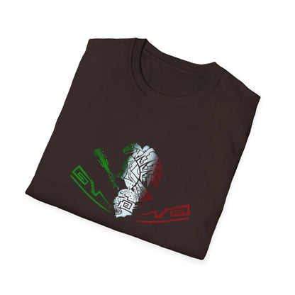 Softstyle T-Shirt Eagle Mexican Flag Colors
