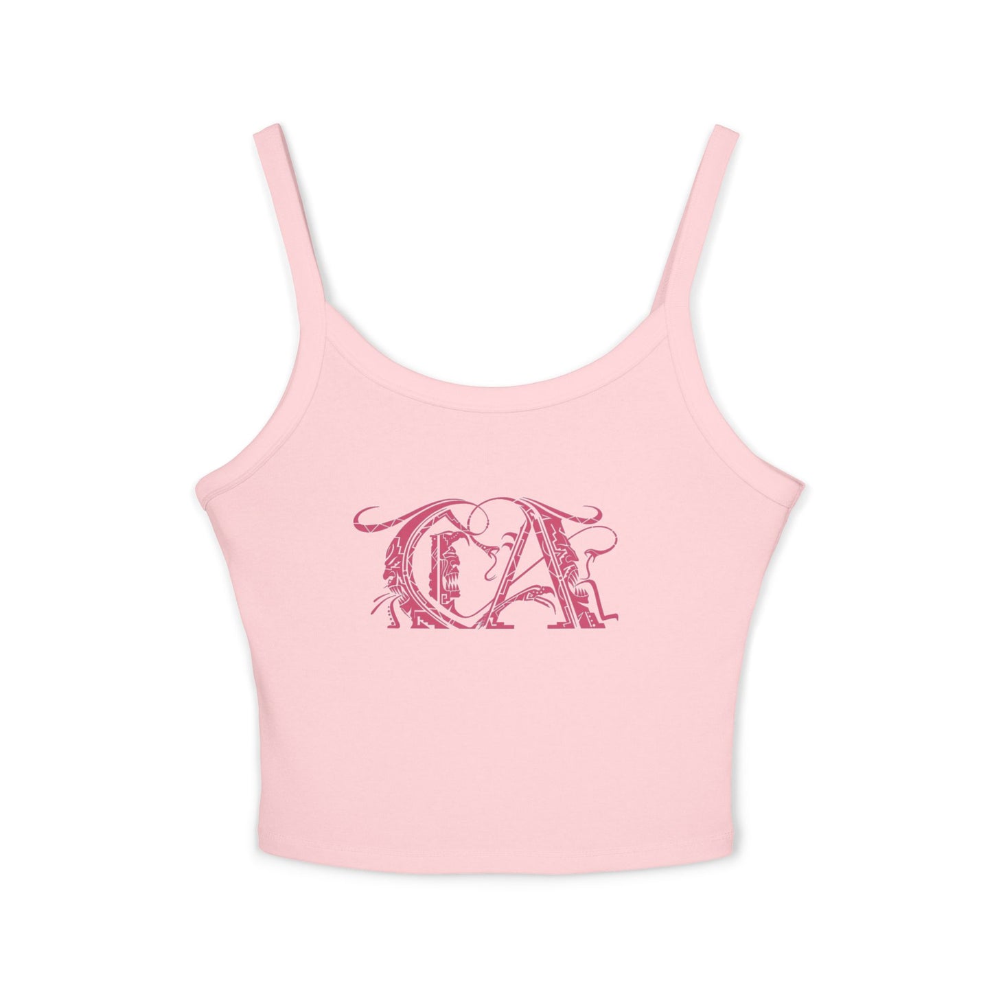 Women's Spaghetti Strap Tank Top, Pink CA