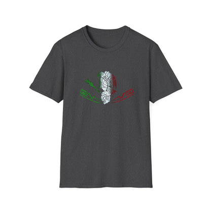 Softstyle T-Shirt Eagle Mexican Flag Colors