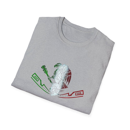 Softstyle T-Shirt Eagle Mexican Flag Colors