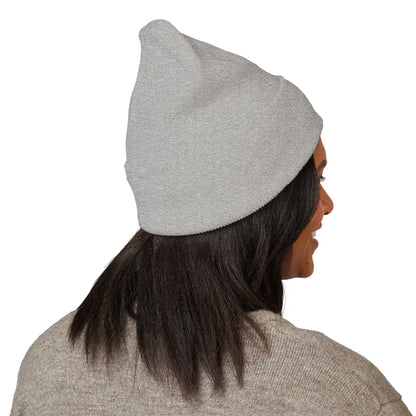 Stylish Embroidered Cuffed Beanie | Cozy Winter Hat,  Gifts for Him, Her, Casual Accessories, Beanie for All Seasons