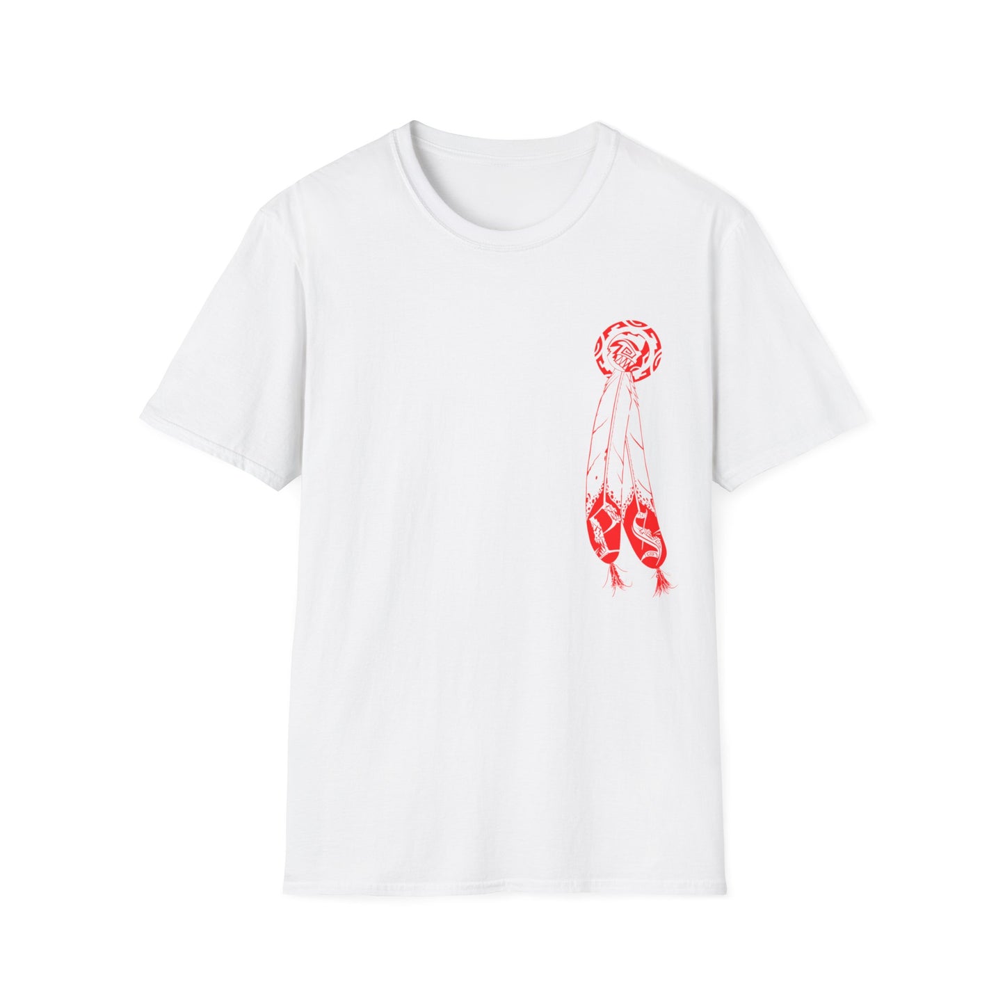 Palm Springs Native American Feather Unisex T-Shirt