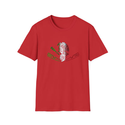 Softstyle T-Shirt Eagle Mexican Flag Colors
