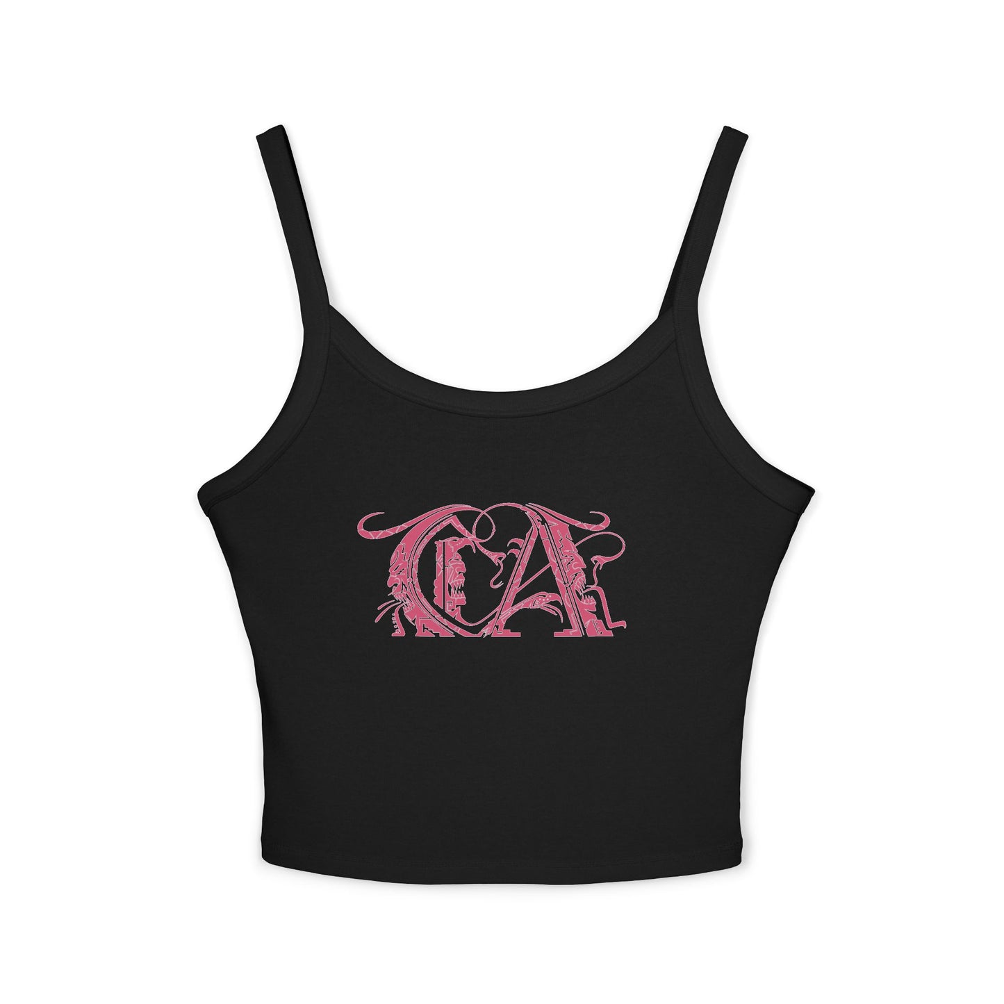 Women's Spaghetti Strap Tank Top, Pink CA