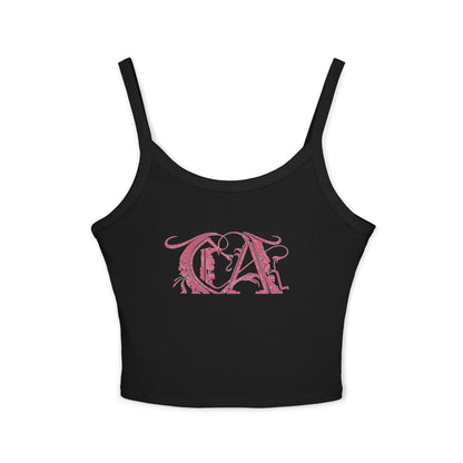 Women's Spaghetti Strap Tank Top, Pink CA