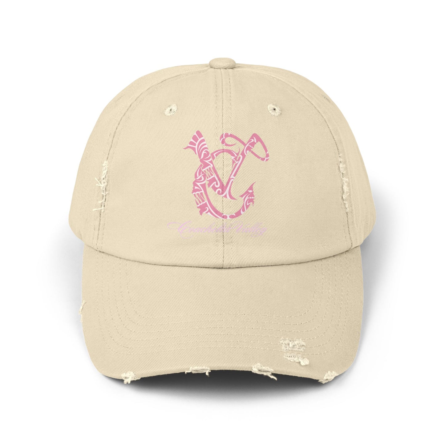 Stylish Unisex Distressed Cap with Anchor Design - Trendy Headwear for Casual Outings, Gifts, Summer Beach Days, Outdoor Adventures