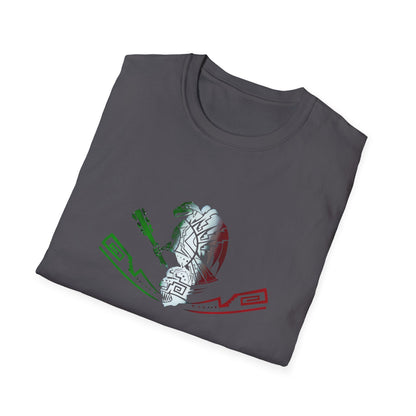 Softstyle T-Shirt Eagle Mexican Flag Colors