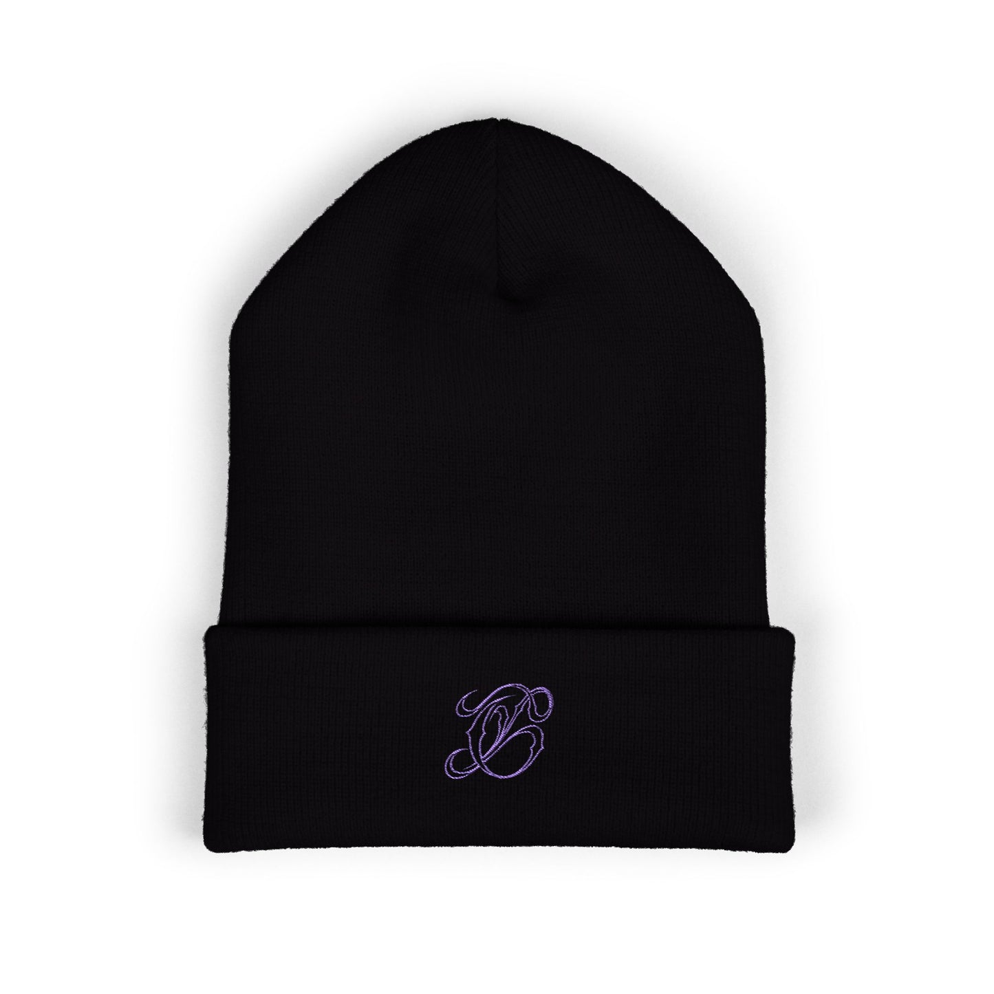Elegant Monogram Cuffed Beanie - Custom Embroidery, Perfect Gift for Him/Her, Winter Accessory, Cozy Hat, Personalized Style
