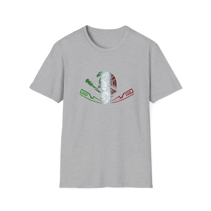 Softstyle T-Shirt Eagle Mexican Flag Colors