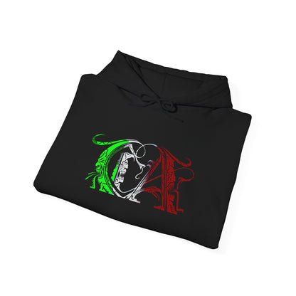 CA Green White Red Tribal Hoodie