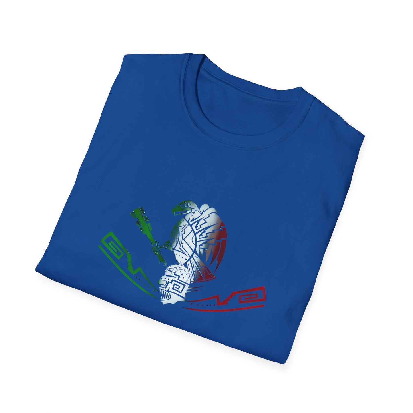 Softstyle T-Shirt Eagle Mexican Flag Colors