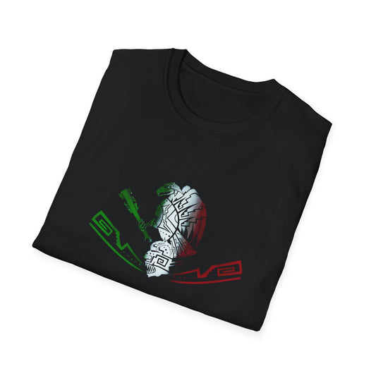 Softstyle T-Shirt Eagle Mexican Flag Colors