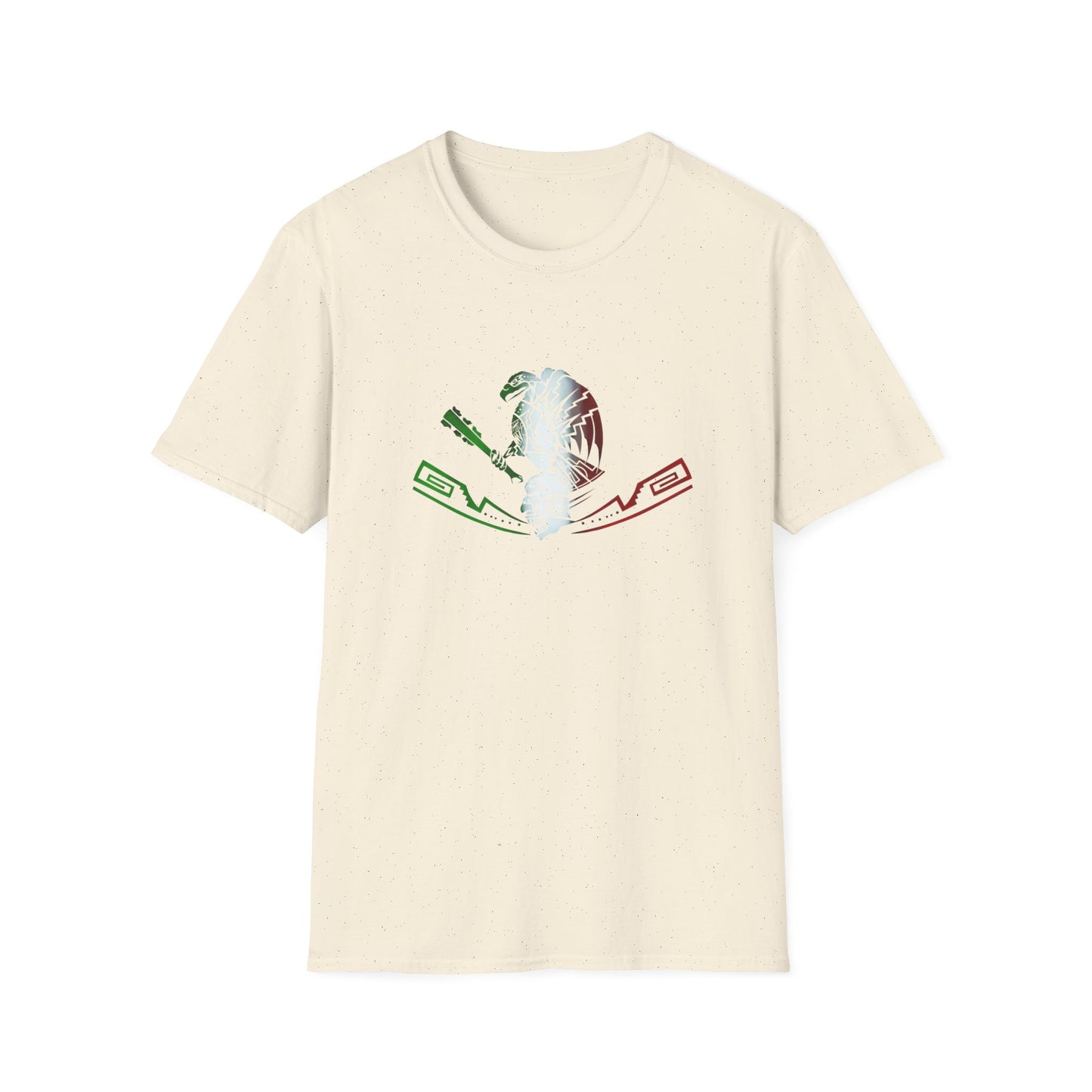 Softstyle T-Shirt Eagle Mexican Flag Colors