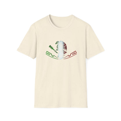 Softstyle T-Shirt Eagle Mexican Flag Colors