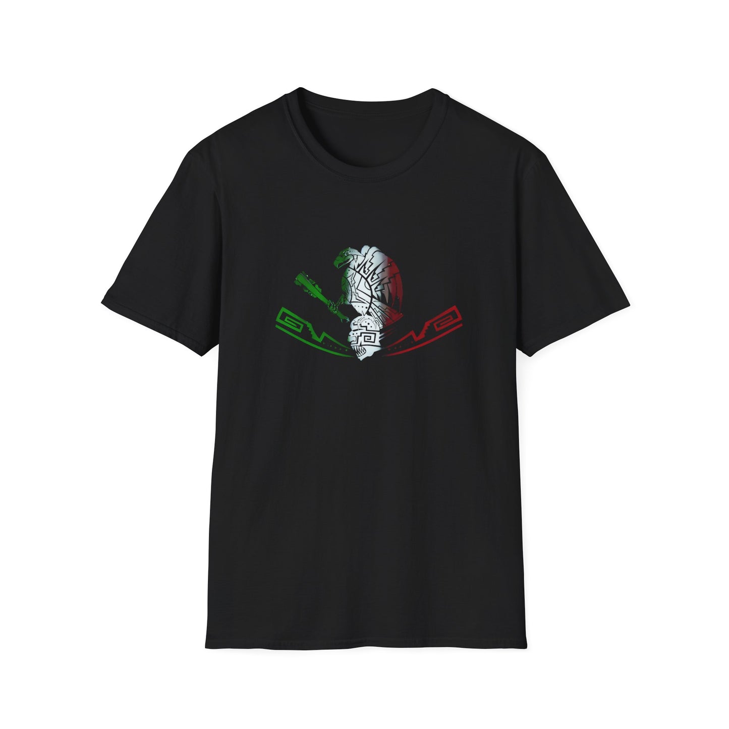 Softstyle T-Shirt Eagle Mexican Flag Colors