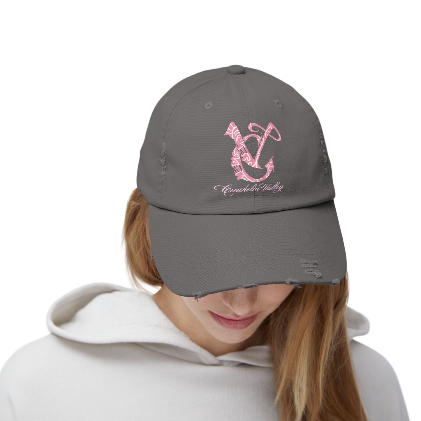 Stylish Unisex Distressed Cap with Anchor Design - Trendy Headwear for Casual Outings, Gifts, Summer Beach Days, Outdoor Adventures