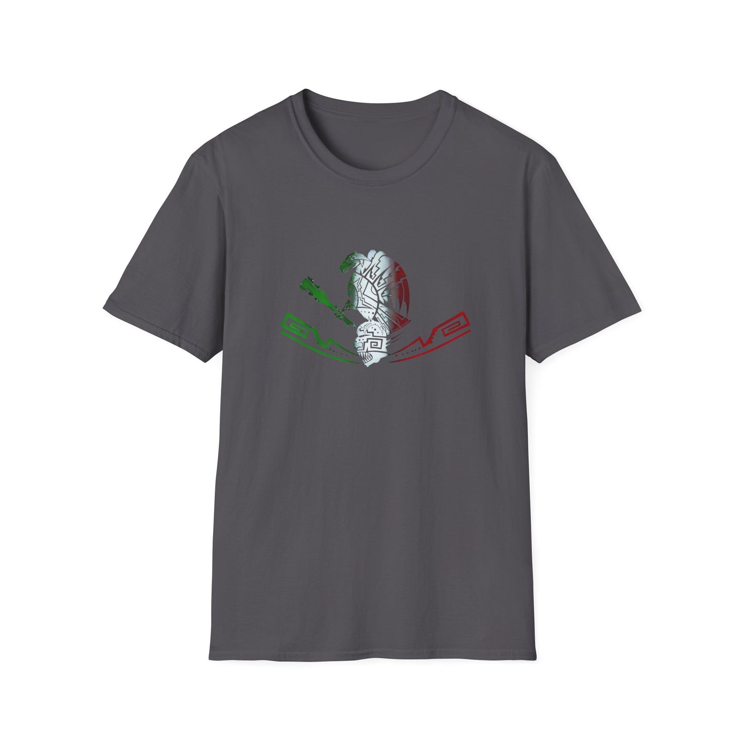 Softstyle T-Shirt Eagle Mexican Flag Colors