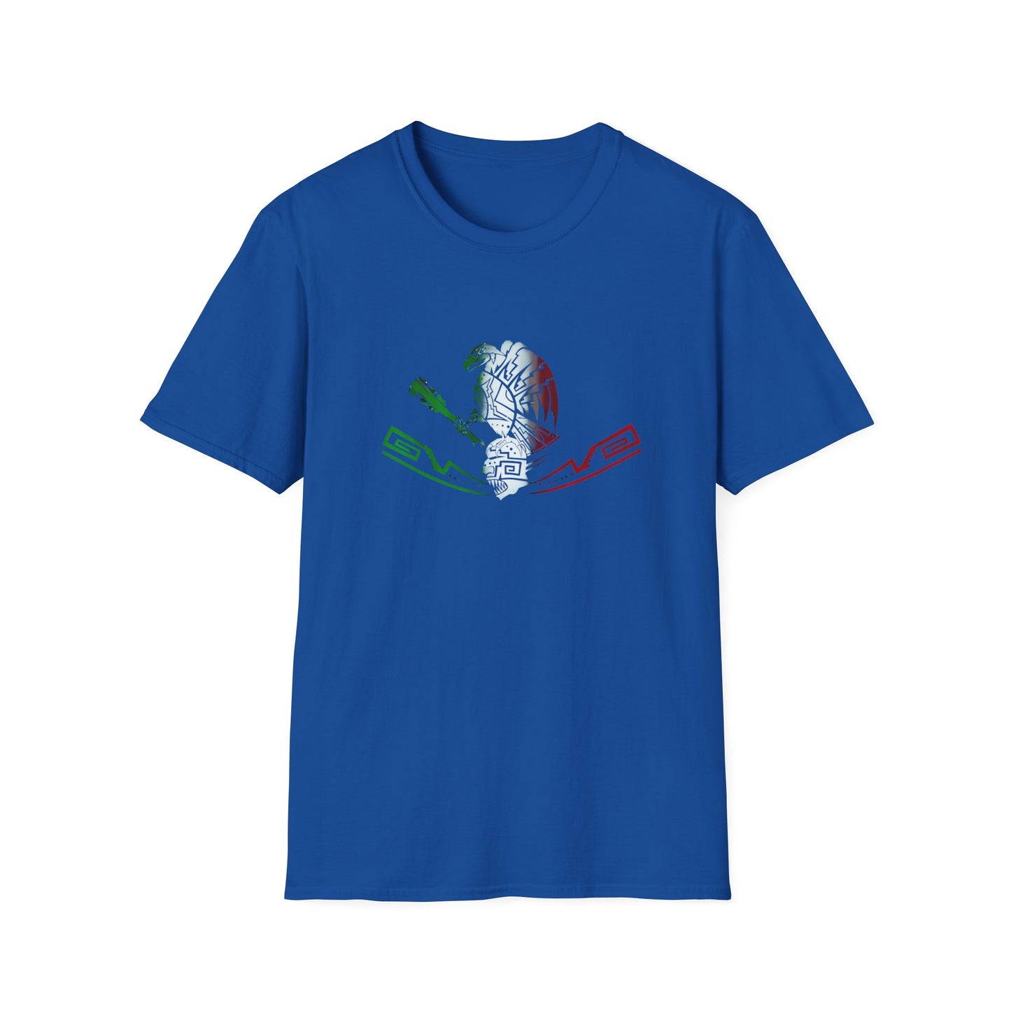 Softstyle T-Shirt Eagle Mexican Flag Colors