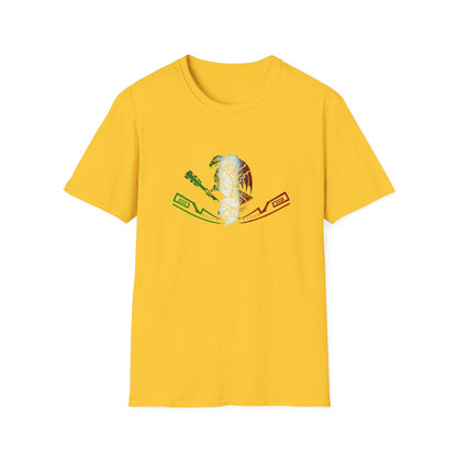Softstyle T-Shirt Eagle Mexican Flag Colors