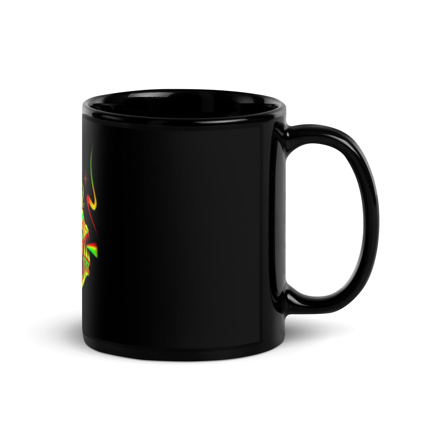 Jamaican Money sign Black Glossy Mug