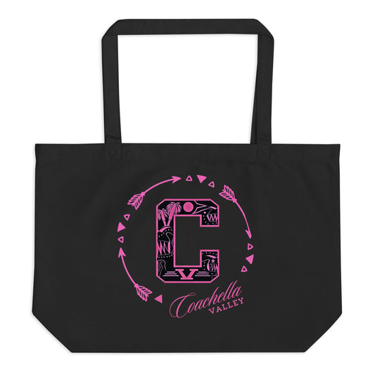 Coachella Valley Large organic tote bag