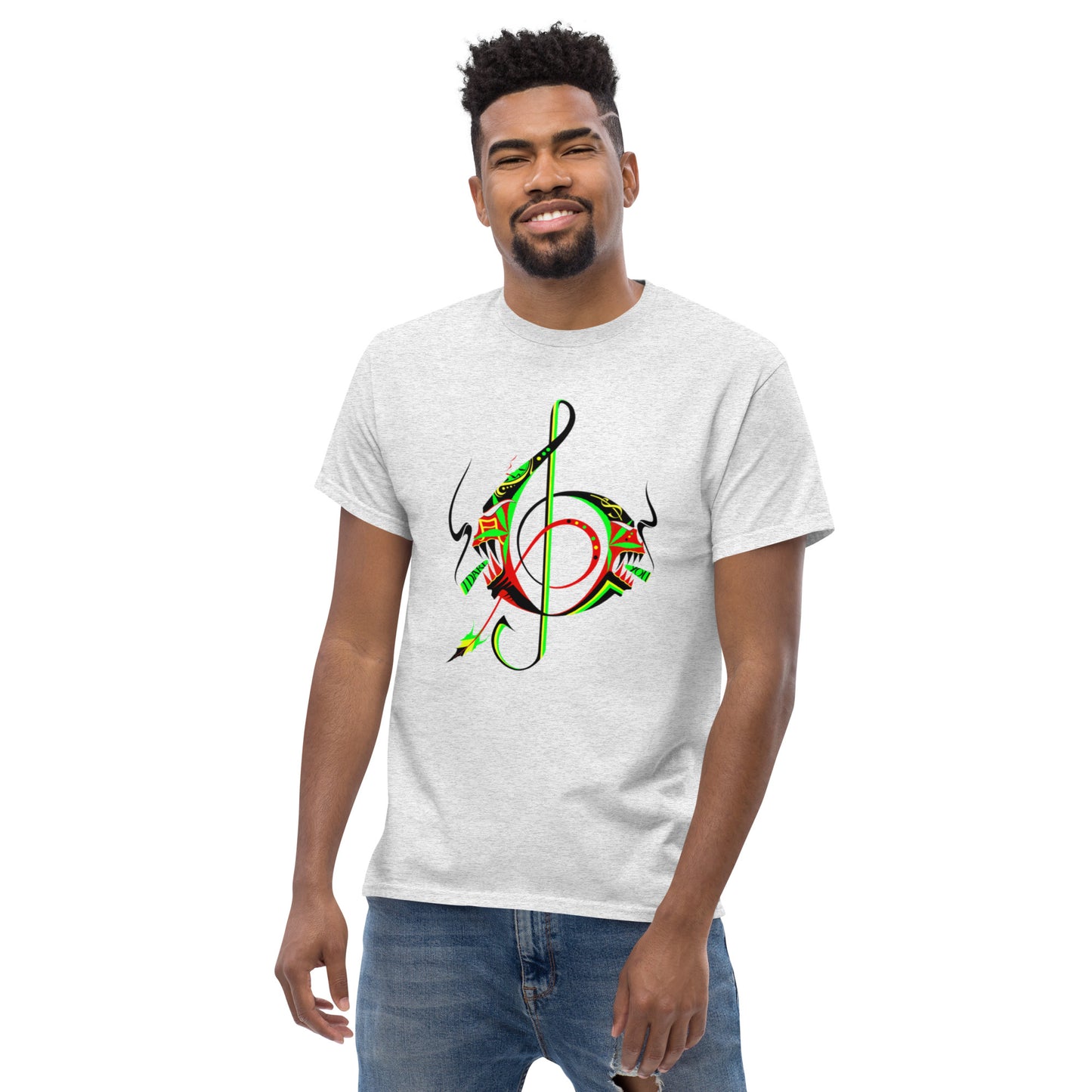 Jamaican Music Note Men's classic tee