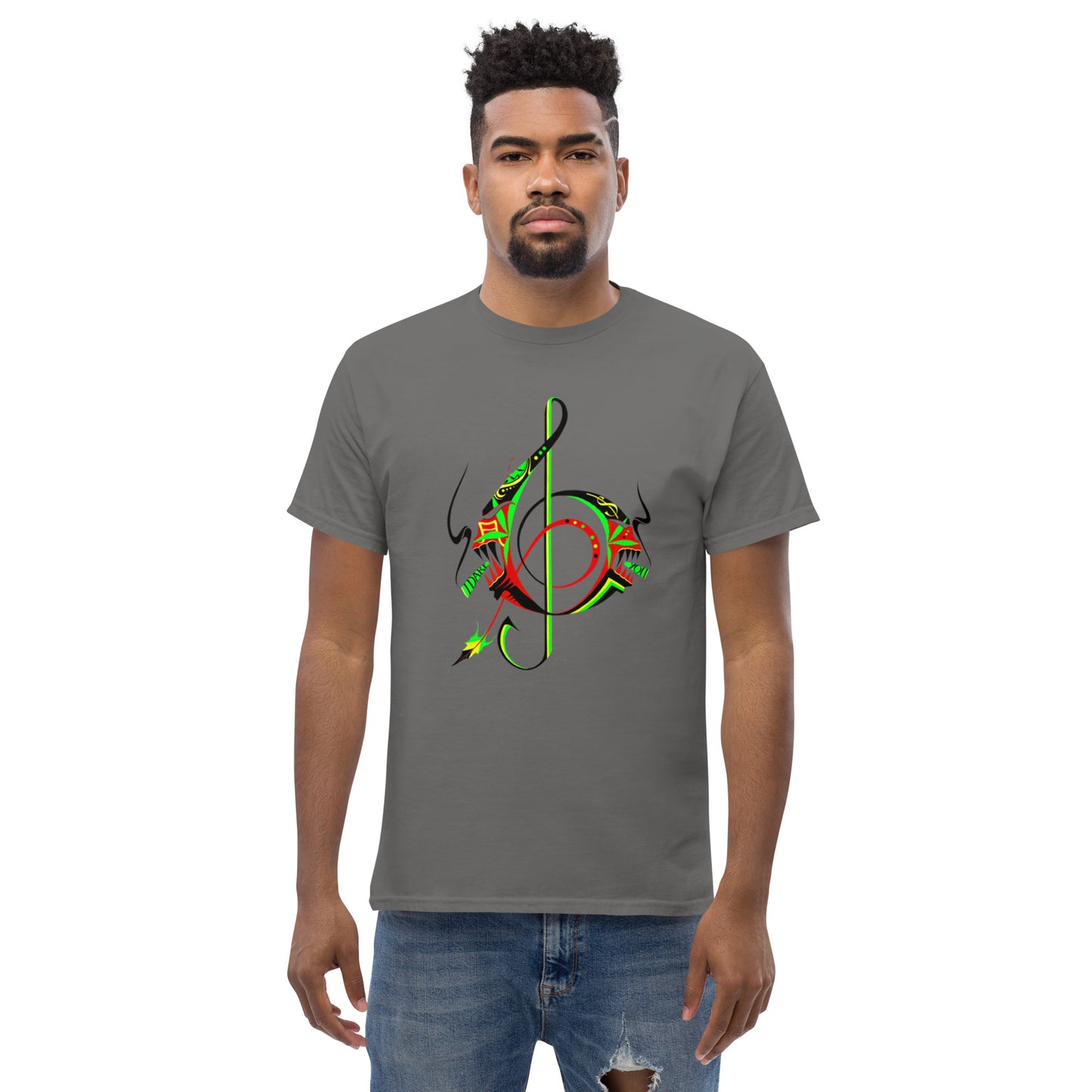 Jamaican Music Note Men's classic tee