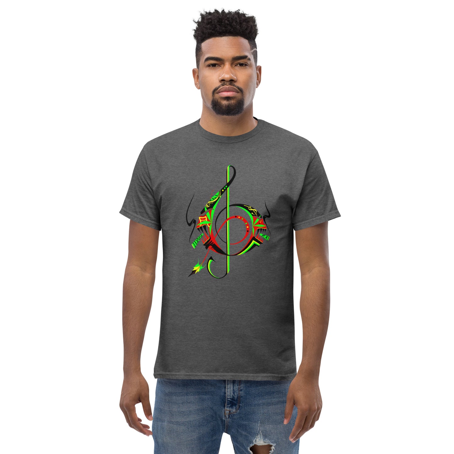 Jamaican Music Note Men's classic tee