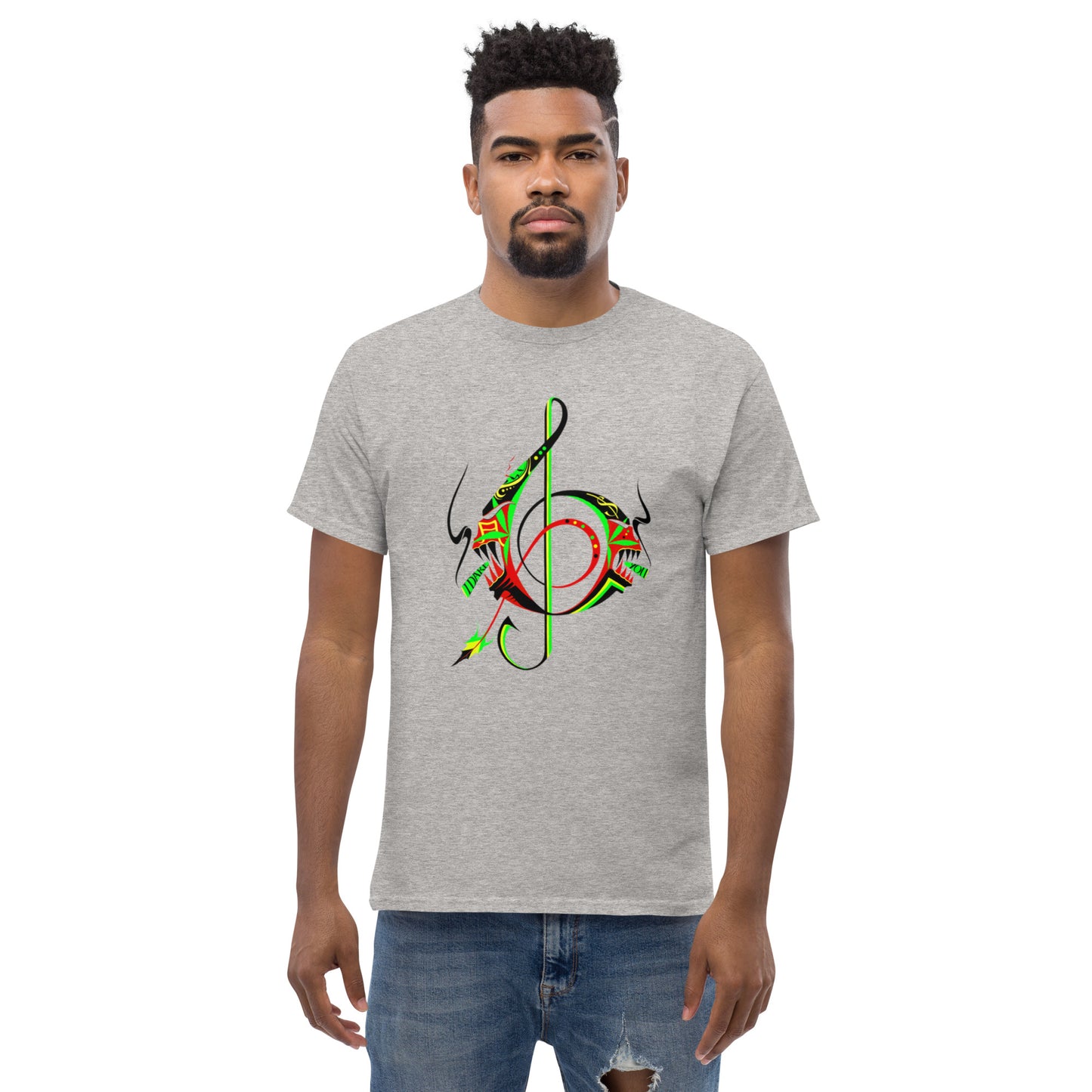 Jamaican Music Note Men's classic tee