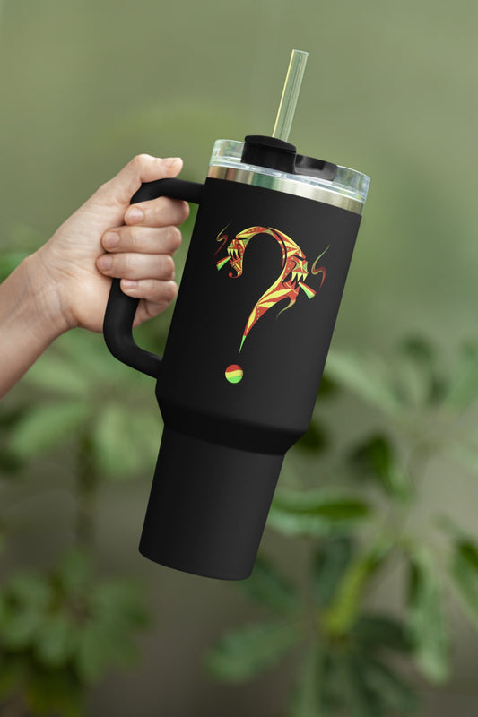 Question Mark travel mug