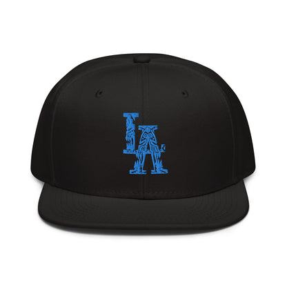 LA Blue Snapback Hat