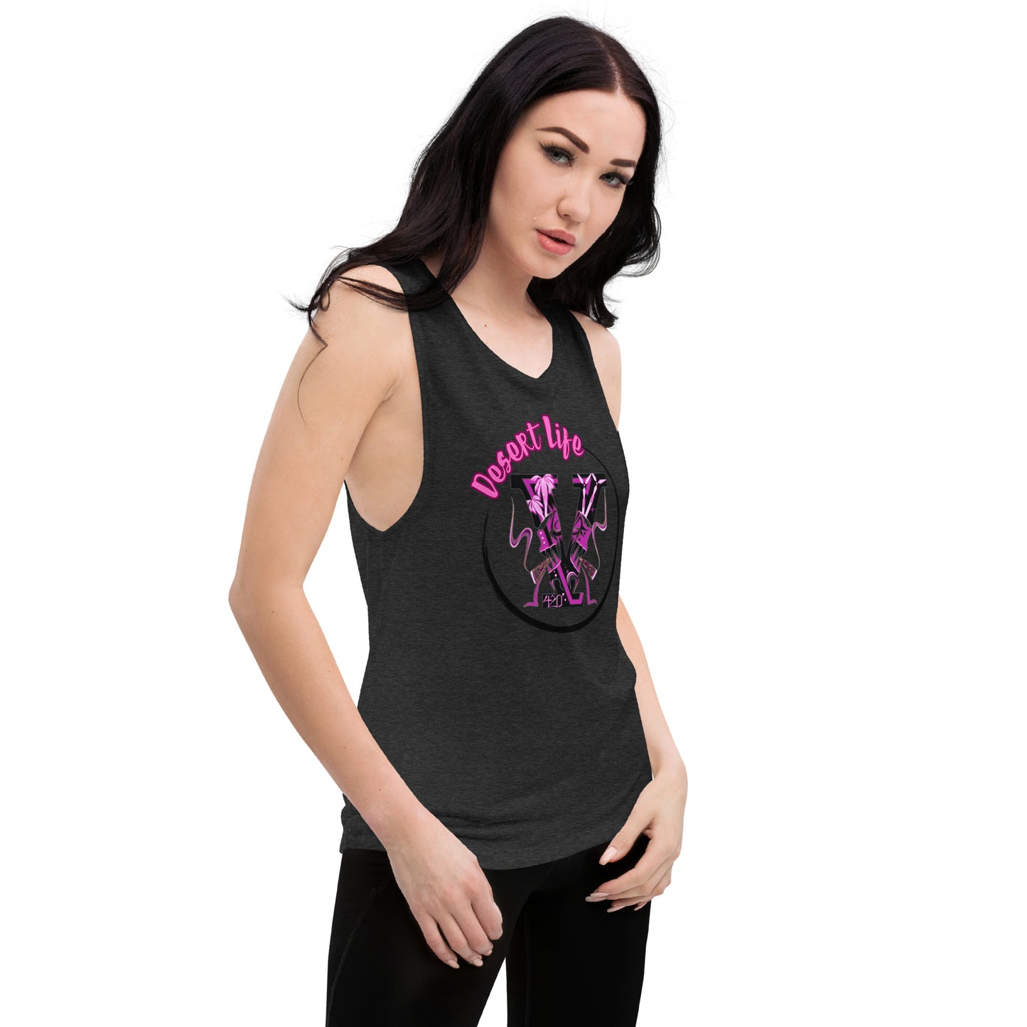 Desert Life Coachella Valley Ladies’ Muscle Tank