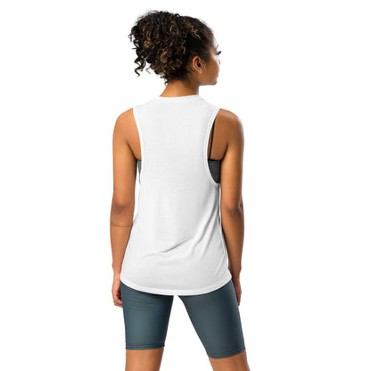 American Music Note Ladies’ Muscle Tank