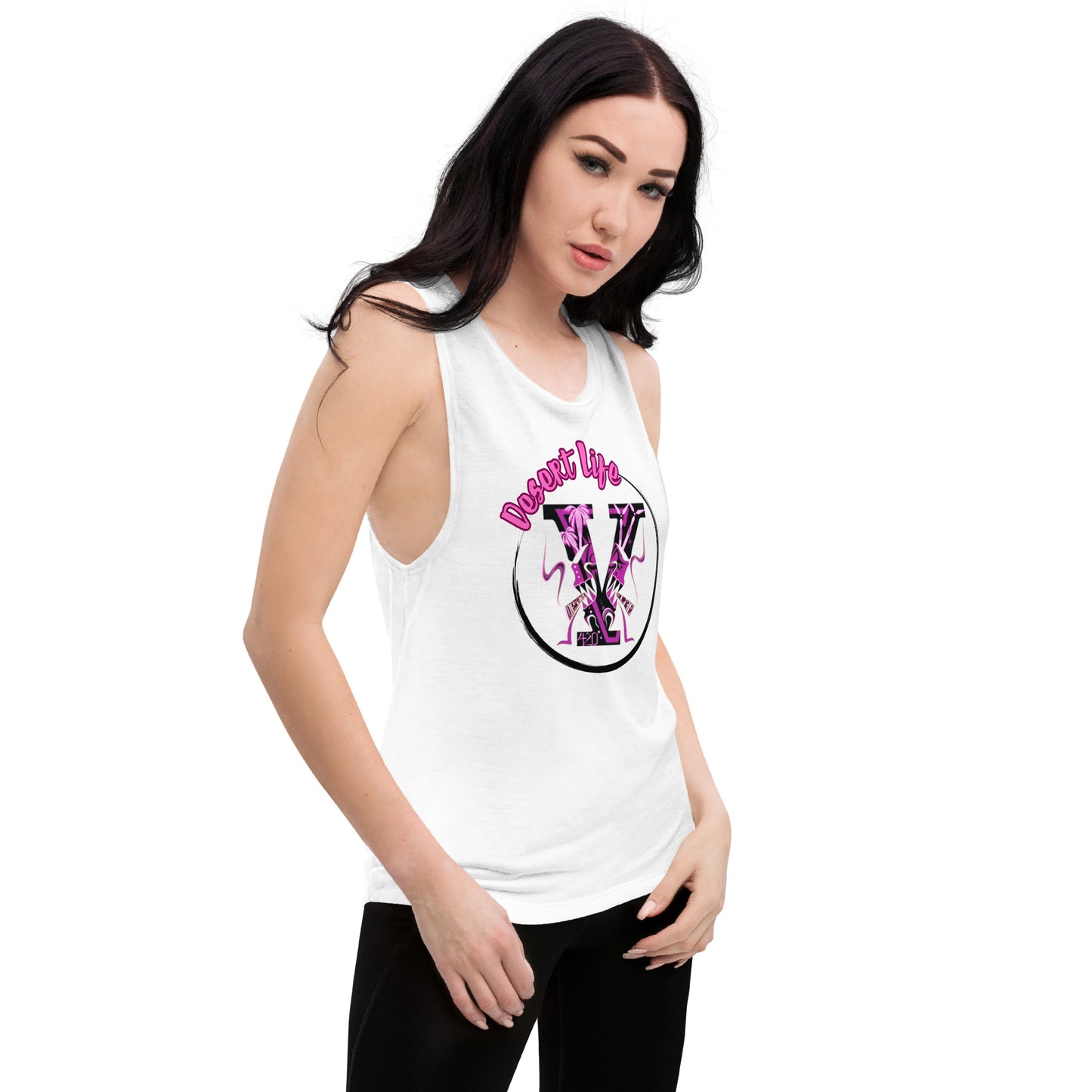Desert Life Coachella Valley Ladies’ Muscle Tank
